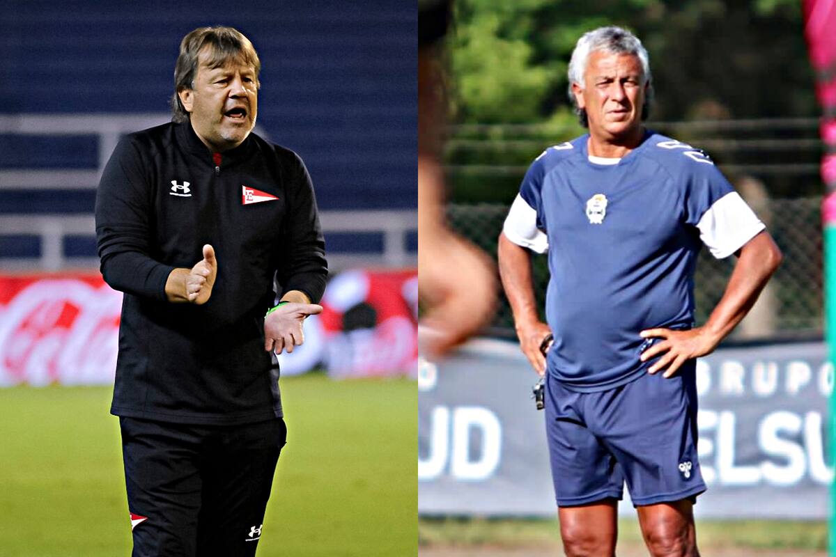 Ricardo Zielinski y Néstor Gorosito, dos entrenadores que llegan al clásico con realidades distintas