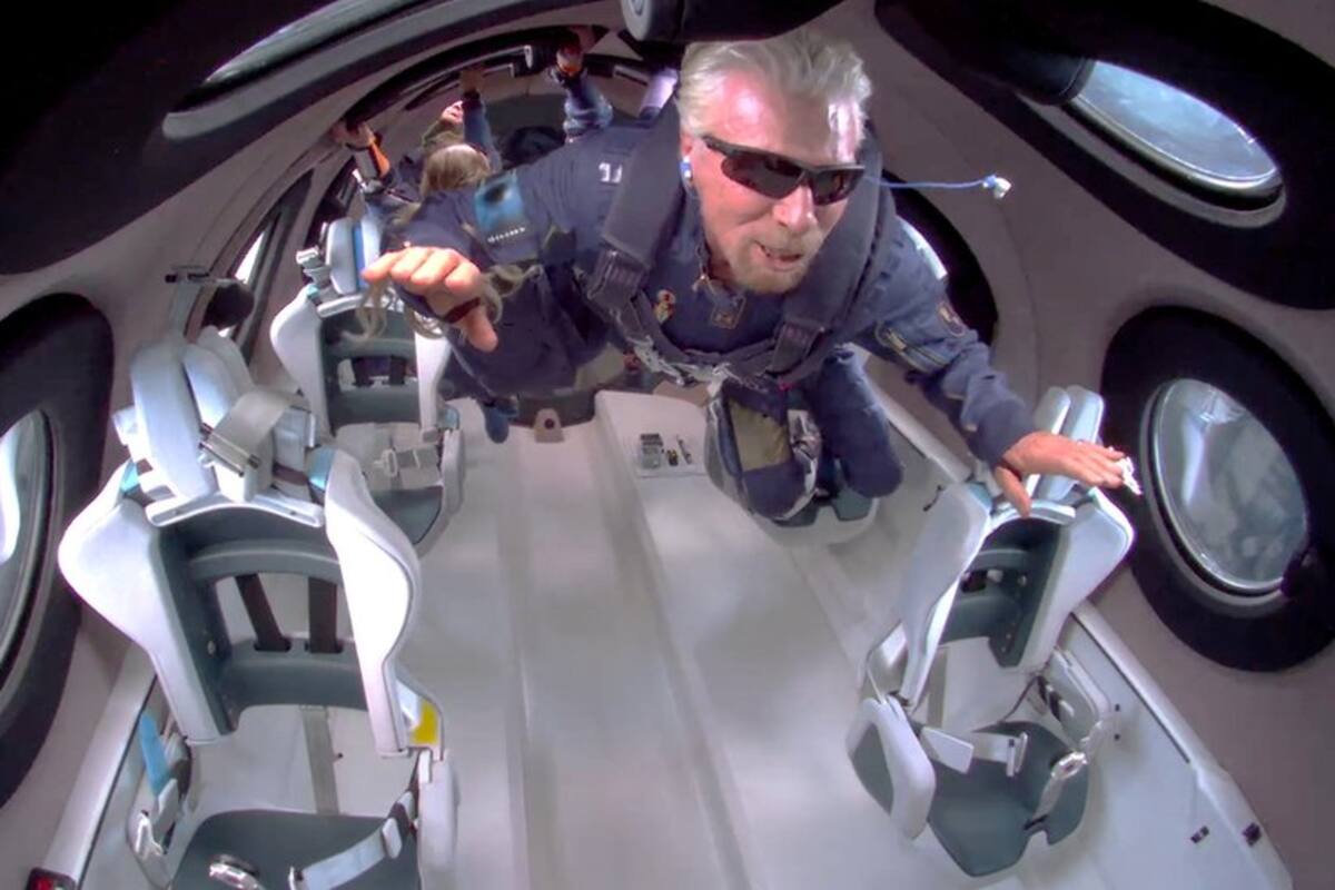 Richard Branson recorrió un largo camino para llegar hasta aquí