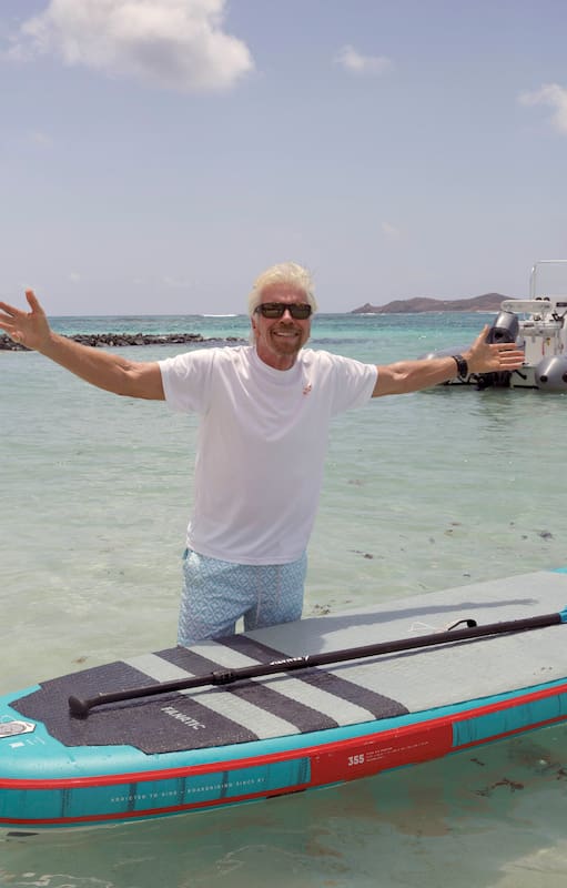 Richard Branson tiene su domicilio en Necker Island