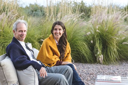 Richard Bunge y Solange Bendjeunian, los dueños de casa