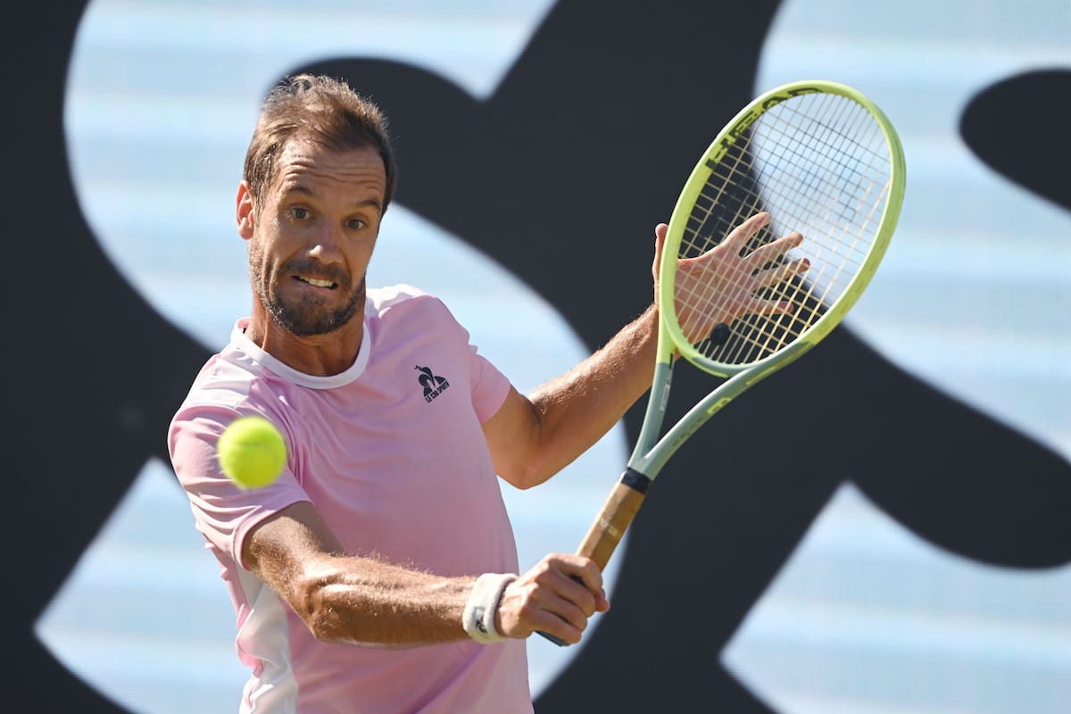 Richard Gasquet, uno de los pocos tenistas sancionados por doping de cocaína en la historia del deporte de las raquetas
