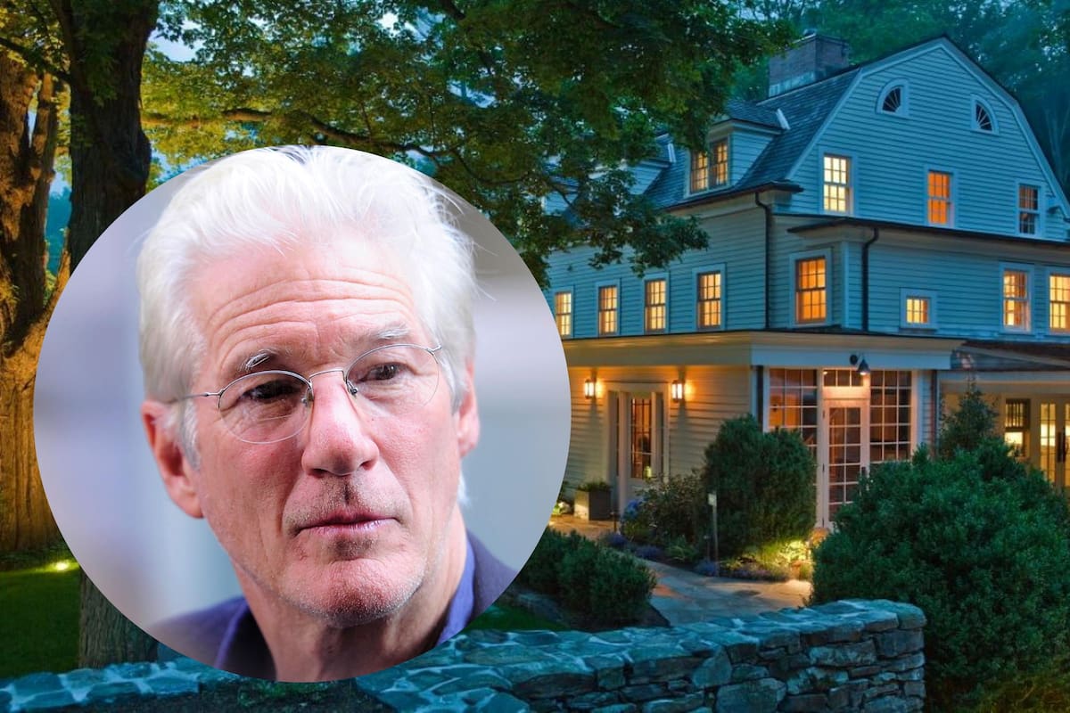 Richard Gere es socio del lujoso hotel Bedford Post Inn en el estado de Nueva York