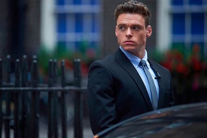 Richard Madden en una escena de Bodyguard