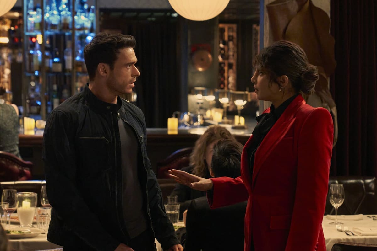 Richard Madden y Priyanka Chopra en "Ciudadela" (Foto: Paul Abell/Prime Video)