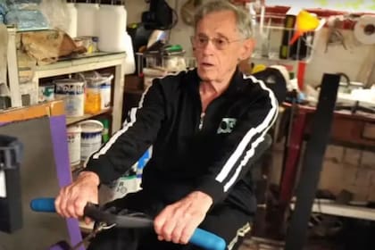 Richard Morgan acumula cuatro títulos mundiales en su deporte y se muestra activo y saludable