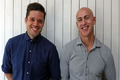 Richard Pierson (izquierda) y Andy Puddicombe crearon una aplicación para meditar
