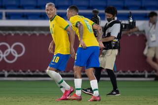 Richarlison publicó una provocativa foto a días del partido contra Argentina