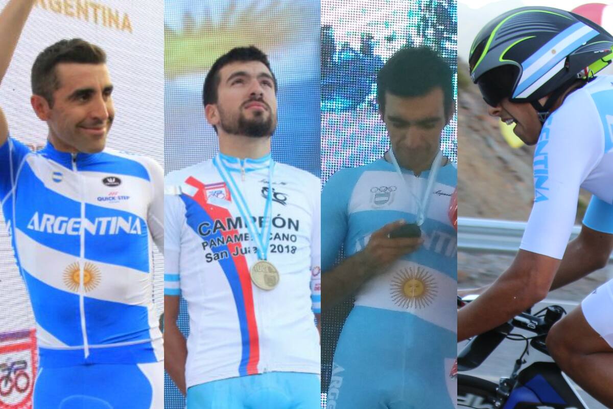 Richeze, Vivas, Ramos y Graziani, los medallistas argentinos en San Juan