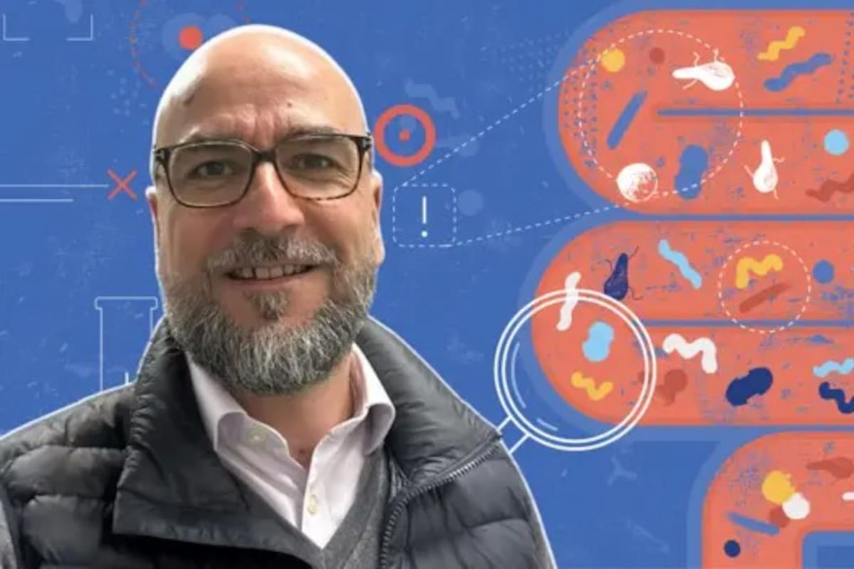 Rick Dallaway es un paciente de trasplante de heces en Reino Unido