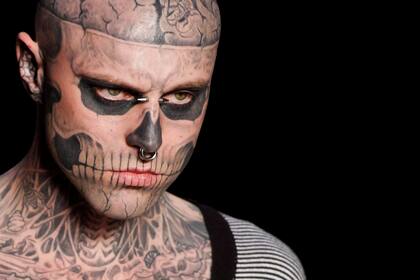 Rick Genest, el modelo conocido como el Zombie Boy, fue encontrado muerto a los 32 años.