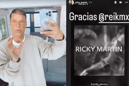 Ricky Martin compartió con sus seguidores una buena noticia que lo llenó de felicidad