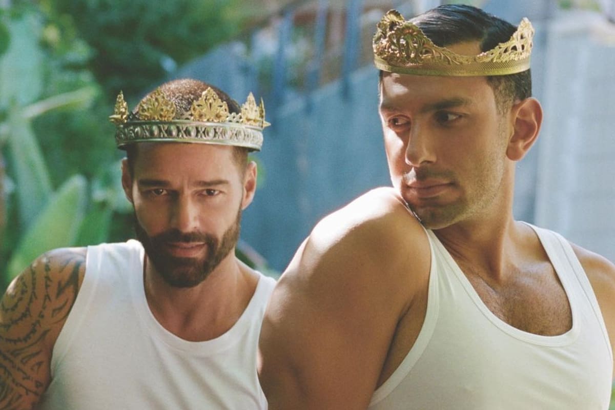 Ricky Martin compartió un íntimo video de su pareja y conquistó a sus fanáticos. Imagen: @jwanyosef