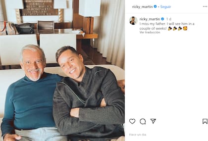 Ricky Martin compartió una noticia que lo inundó de ilusión