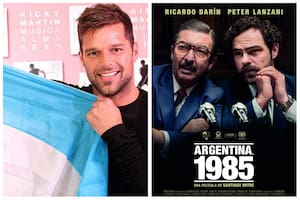 Ricky Martín halagó Argentina 1985 a través de sus redes y recibió una sentida respuesta de Axel Kuschevatzky
