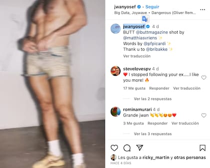 Ricky Martin le dejó un "me gusta" a su exesposo