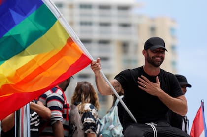 Ricky Martin lideró las protestas de las que también participaron Residente y Bad Bunny