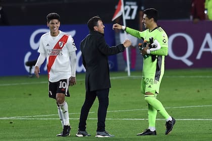 Ríe River: Enzo Pérez, Gallardo y Carrascal dan fe