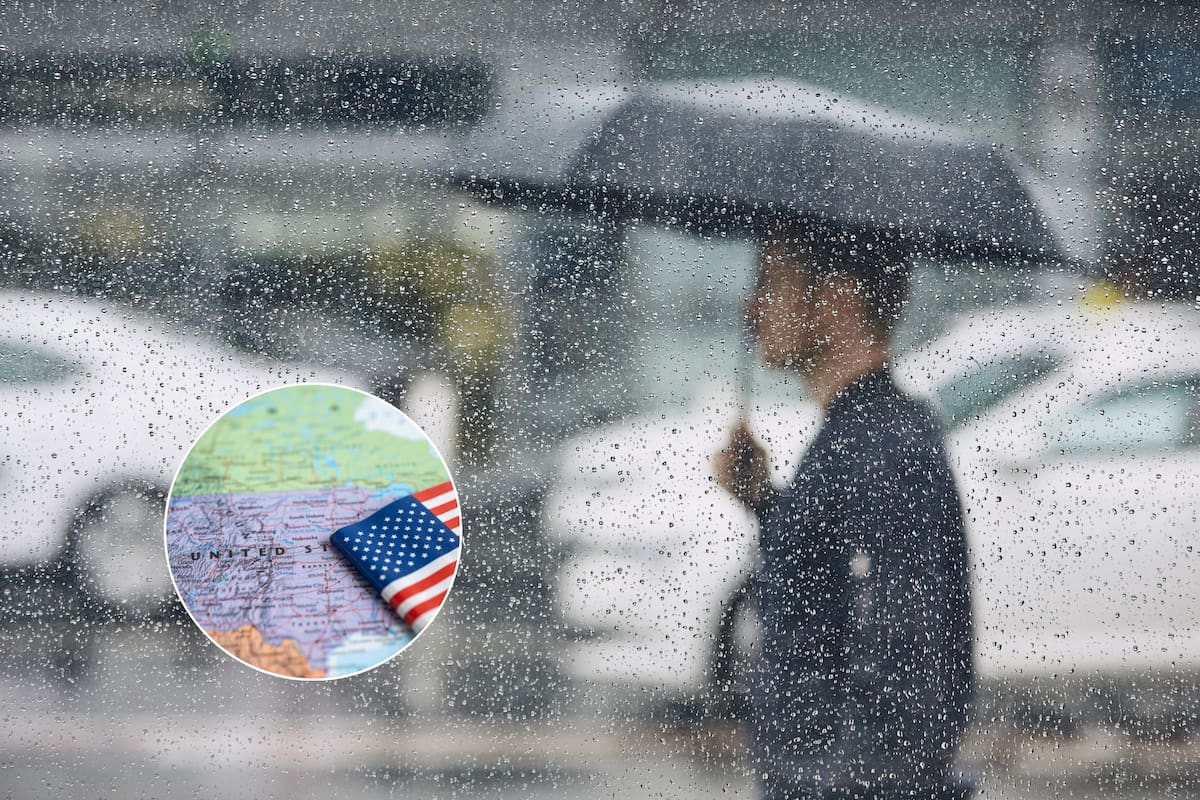 Riesgo de inundaciones en el sur de California: se esperan lluvias intensas con tasas de hasta 12 mm por hora, lo que podría causar deslizamientos de tierra en áreas afectadas por incendios forestales