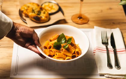 Rigatoni spicy vodka de La Piccola