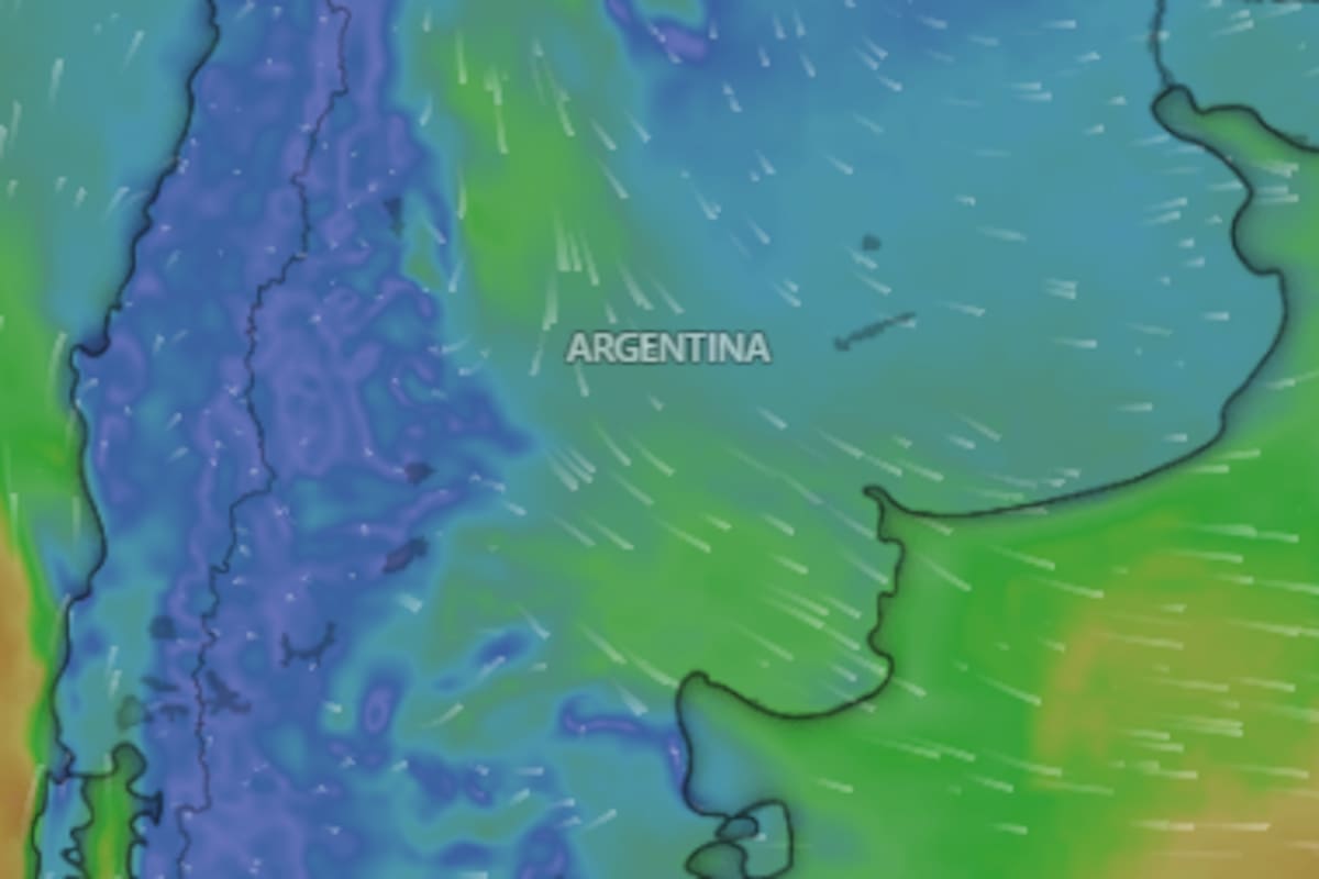 Rige alerta por vientos en dos provincias argentinas