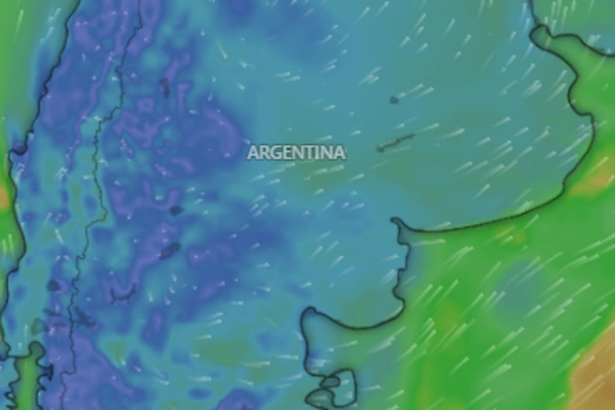 Rige alerta por vientos fuertes en cinco provincias argentinas
