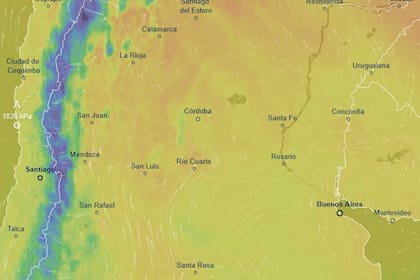 Rige una alerta amarilla para al menos 6 provincias durante este lunes 8 de septiembre