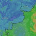 Emiten una alerta amarilla por nevadas para este domingo