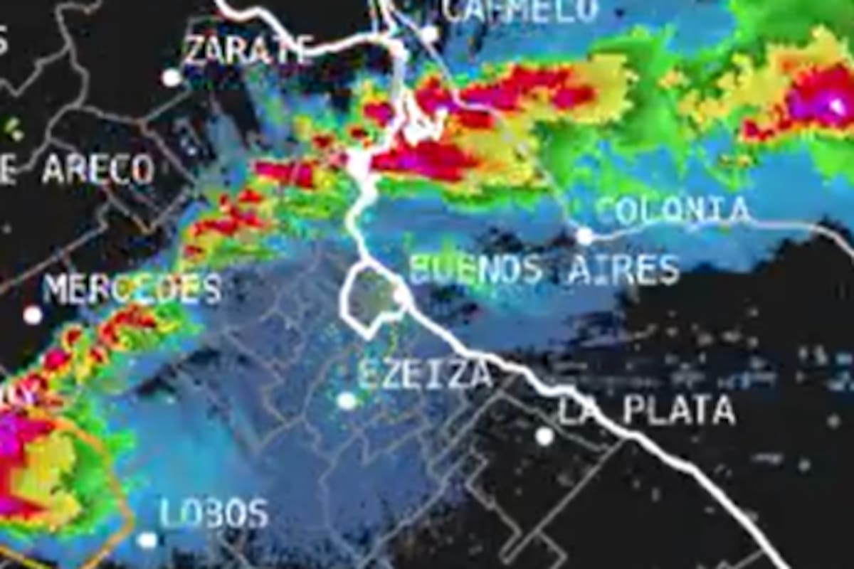 Rige una alerta meteorológicas por tormentas fuertes en el AMBA
