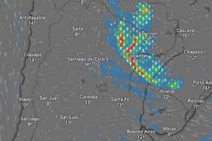 Rige una alerta por tormentas en cuatro provincias argentinas