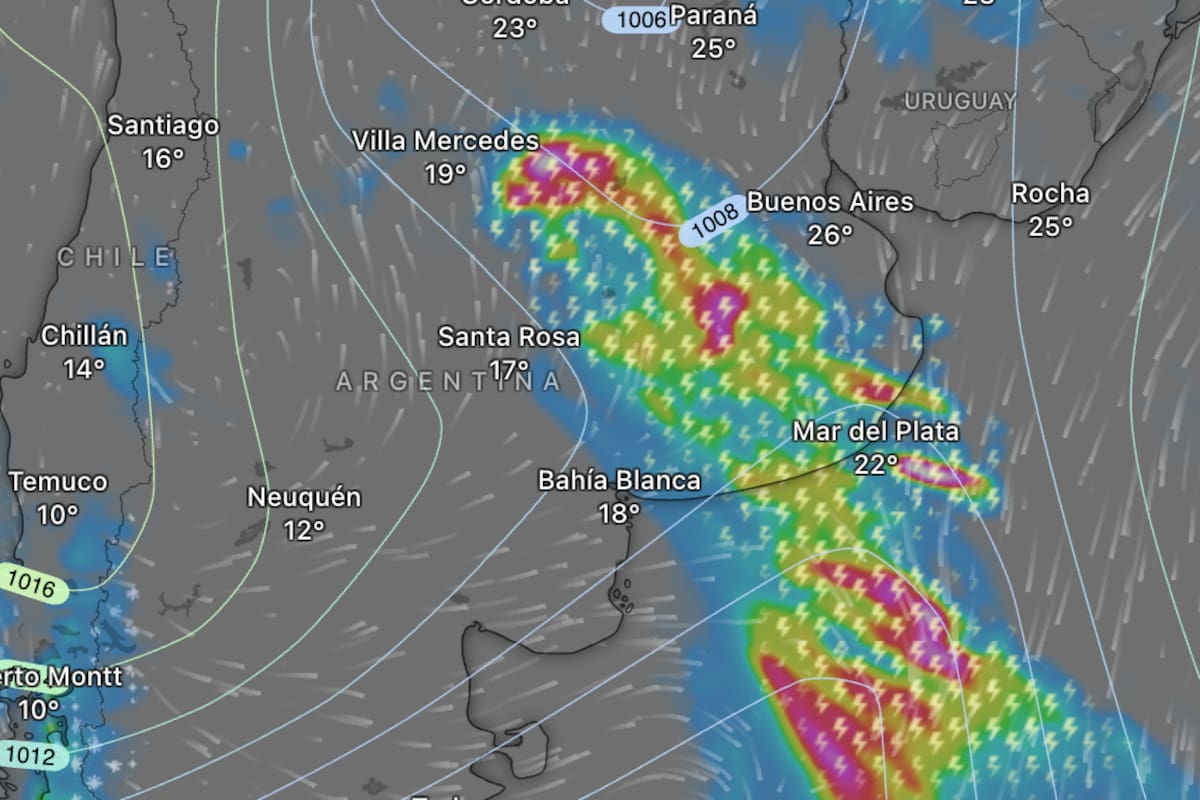 Rigen alertas del SMN en 21 provincias argentinas.