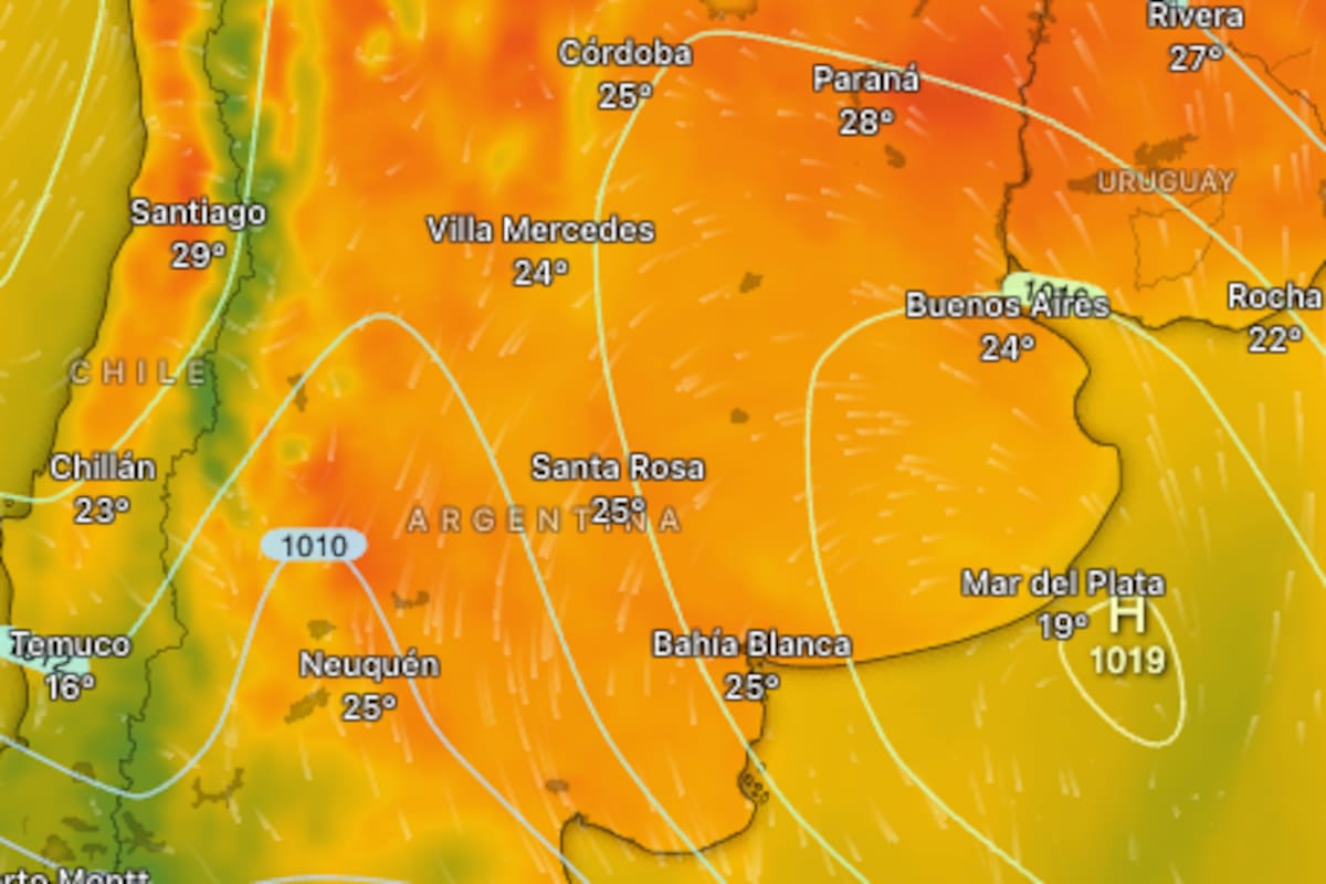 Rigen alertas meteorológicas en tres provincias argentinas.