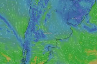 Emiten una alerta amarilla por frío extremo, vientos y Zonda para este lunes