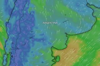 Rige una alerta amarilla por frío extremo y vientos fuertes para este domingo