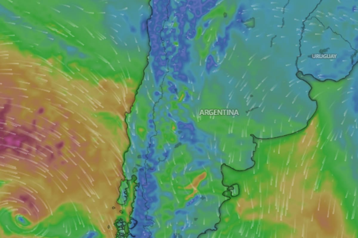 Rigen alertas por lluvias, nevadas, vientos y Zonda en diferentes provincias argentinas