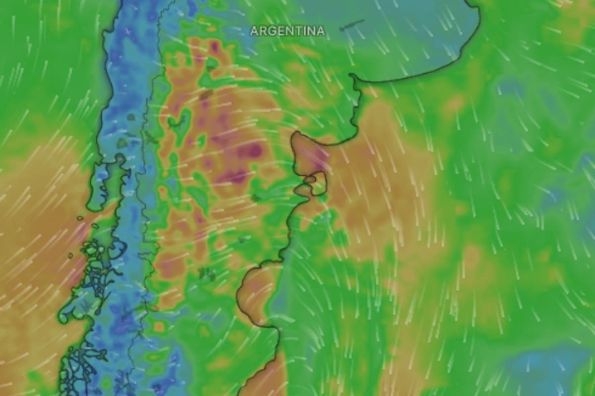Rigen alertas por lluvias, vientos y viento zonda en siete provincias argentinas