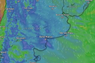 Emiten una alerta naranja y amarilla por nevadas, lluvias, vientos y Zonda para este jueves
