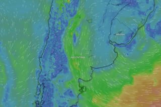 Emiten una alerta amarilla por nevadas, vientos y Zonda para este martes