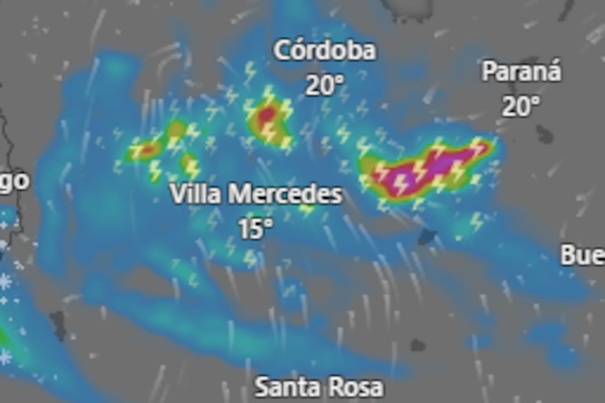 Rigen alertas por tormentas, lluvias y nevadas en 15 provincias