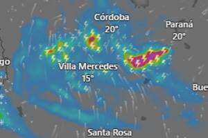 Rigen alertas por tormentas, lluvias y nevadas en 15 provincias
