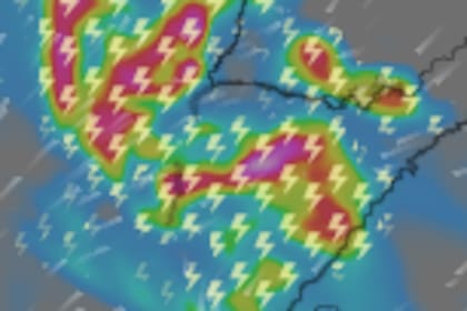 Rigen alertas por tormentas, lluvias y viento en 10 provincias
