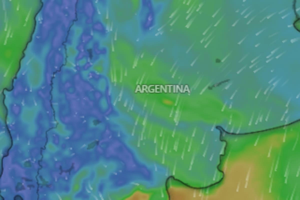 Há alerta amarelo para tempestades, neve, ventos e ventos Zonda para esta quinta-feira, 18 de junho: províncias afetadas.