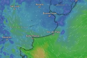 Emiten una alerta amarilla por frío extremo, nevadas, tormentas y viento para este martes