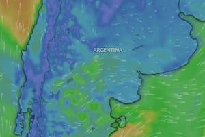 Emiten una alerta amarilla por vientos para este lunes