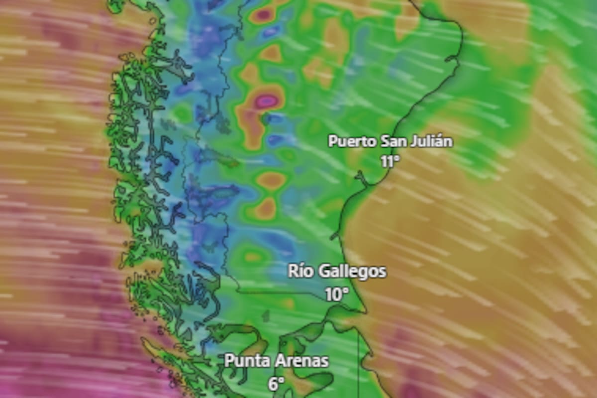 Rigen alertas por vientos, lluvias y nevadas en la Argentina
