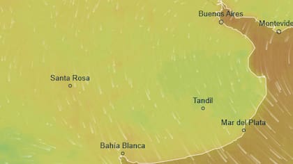Rigen alertas por vientos, tormentas, lluvias y nevadas en seis provincias argentinas