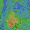 Emiten una alerta naranja y amarilla por vientos, tormentas y lluvias para este lunes