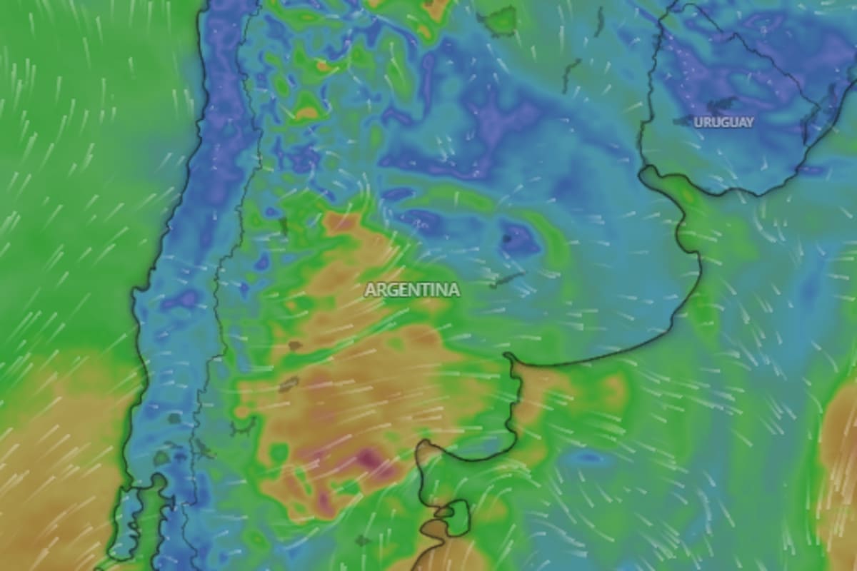 Rigen alertas por vientos, tormentas y lluvias en diferentes provincias argentinas