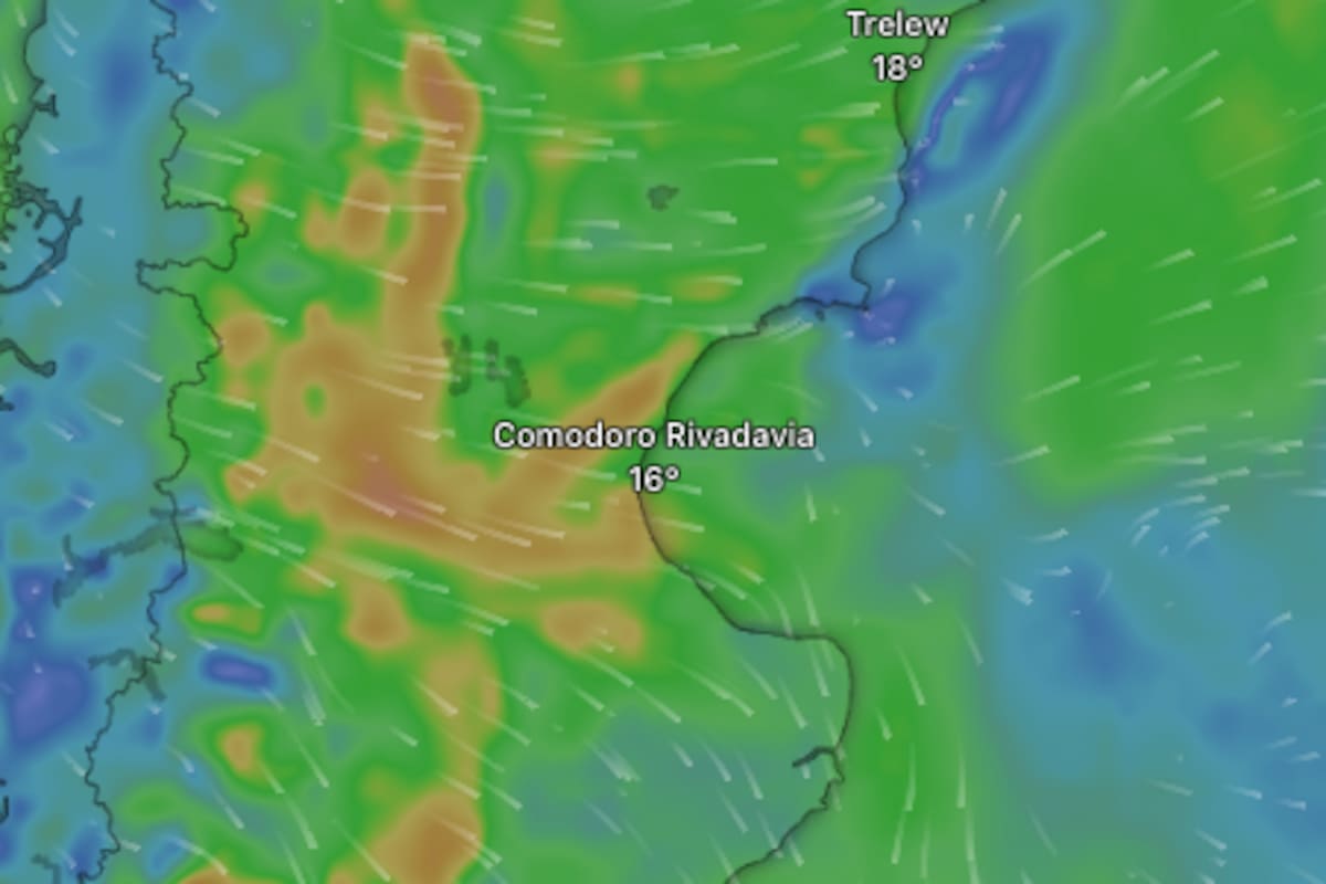 Rigen alertas por vientos y nevadas en la Argentina