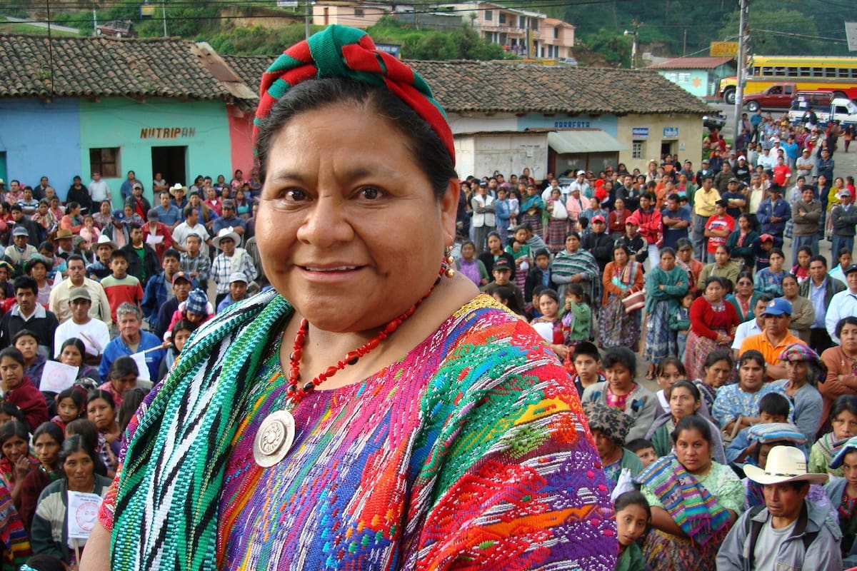 Rigoberta Menchú, Premio Nobel de la Paz guatemalteca, y su frase sobre los migrantes
