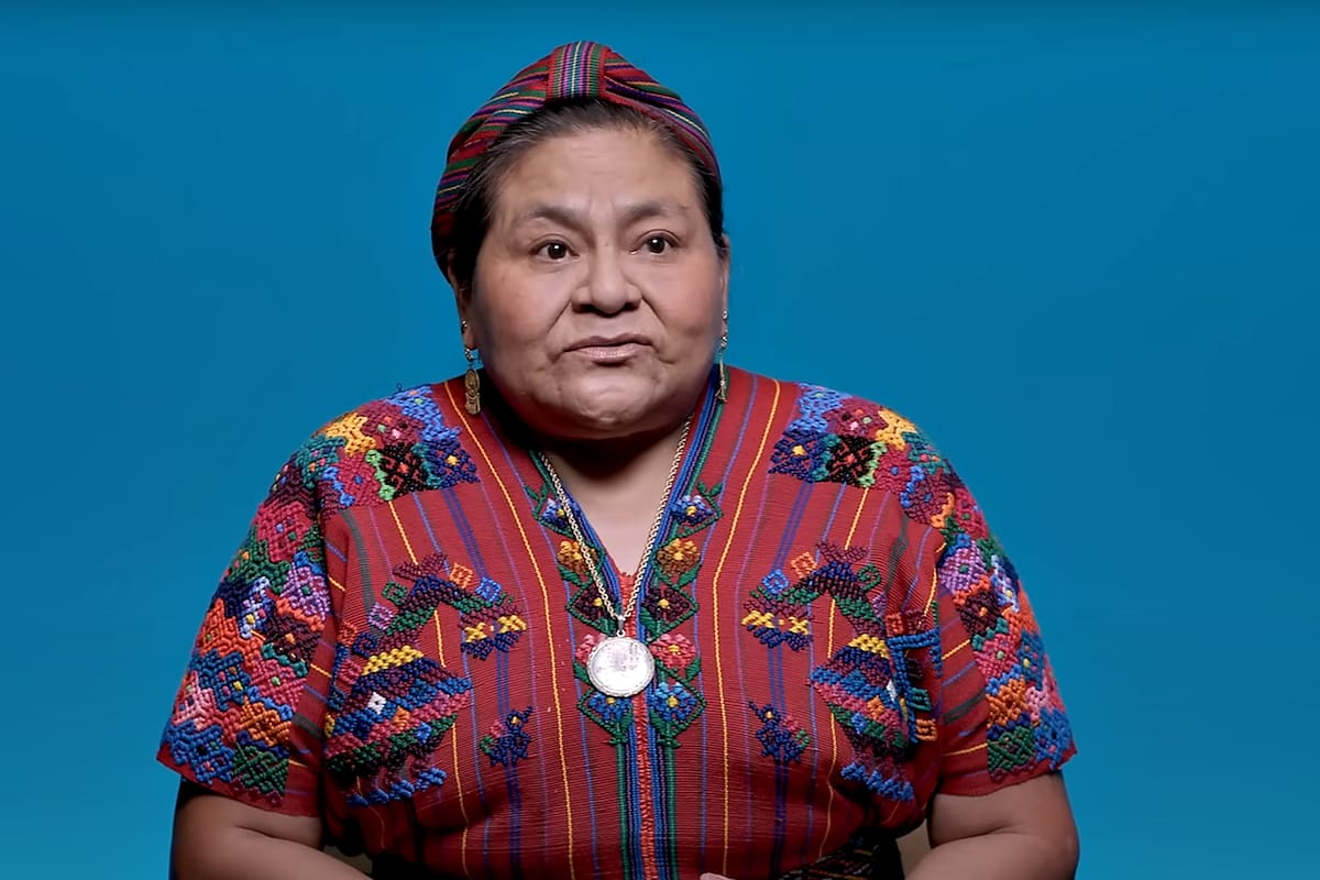 Rigoberta Menchú Tum, líder, activista y Premio Nobel de la Paz